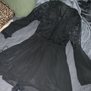 Black Night Dress